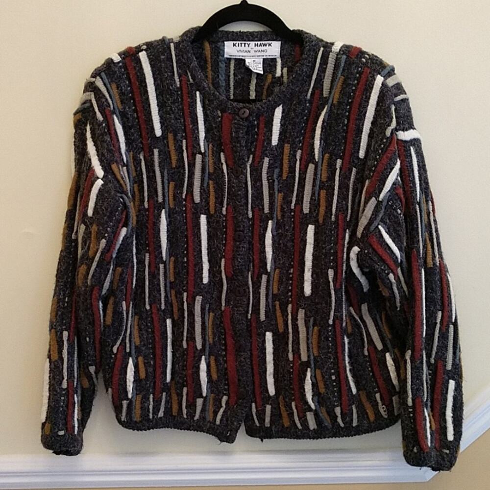Kitty Hawk Cardigan by Vivian Wang size Medium